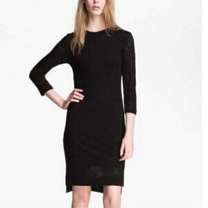 Rag & Bone Black Knit Dress L
